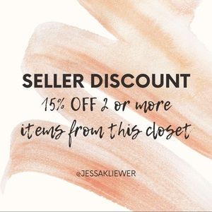 🎉SELLER DISCOUNT🎉